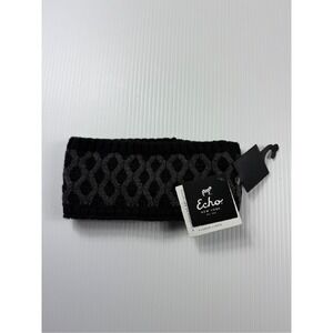 Echo New York Fleece Lined‎ Headband Knit Ear Warmer Winter Accessory